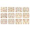 Wrapables 50 SHEETS Flowers, Hearts & Lace Nail Art Nail Stickers (Pink & White)
